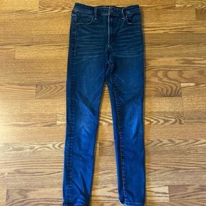 Abercrombie & Fitch high rise super skinny jeans